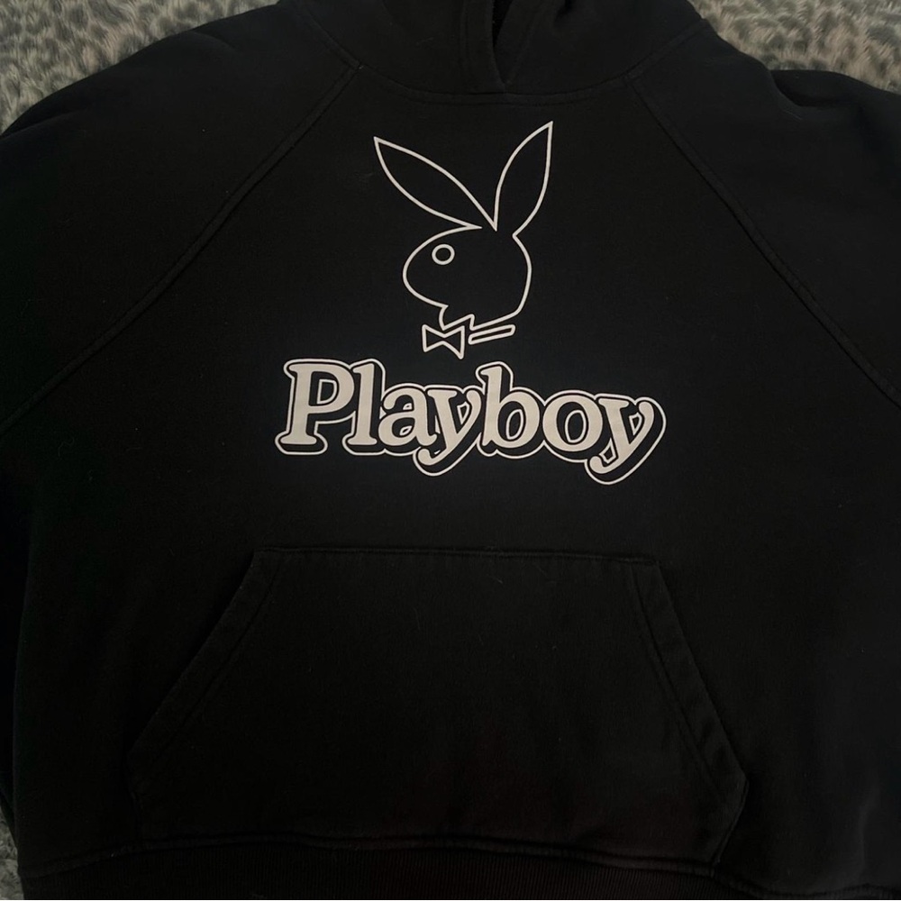 Playboy Black Logo Hoodie